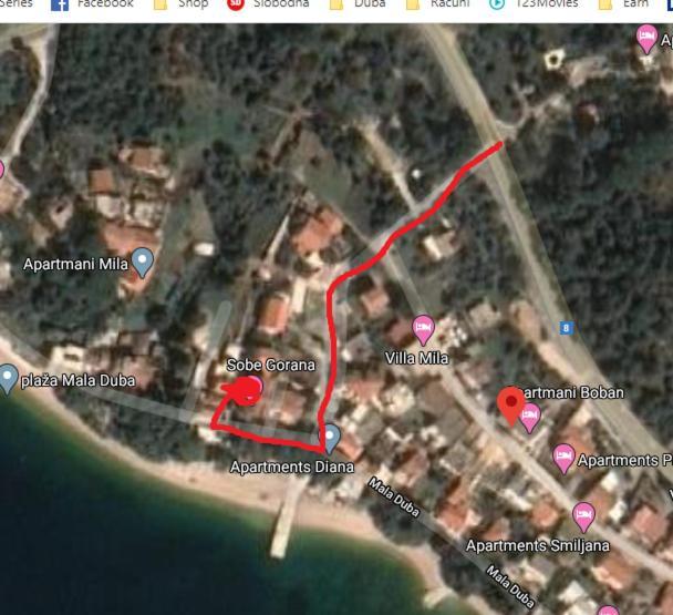 Sobe Gorana Hotel Živogošće Buitenkant foto
